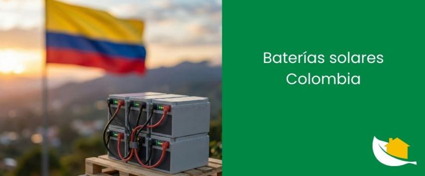 Baterías solares Colombia