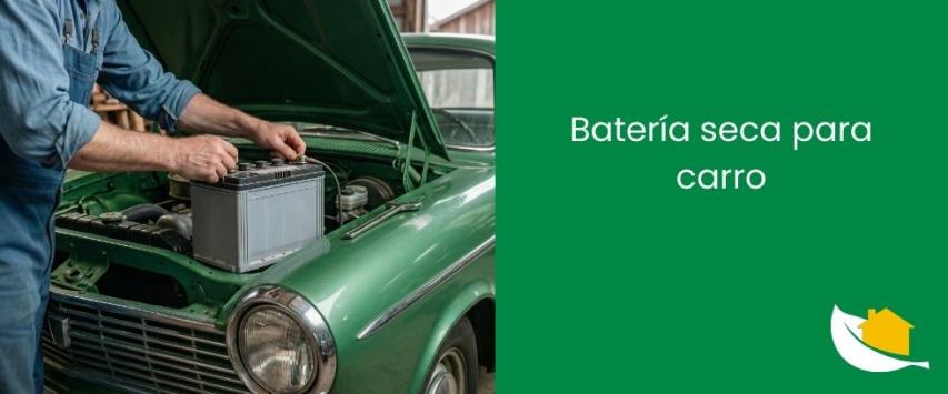 Batería seca para carro