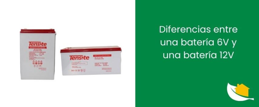 Diferencias entre una batería 6V y una batería 12V