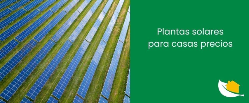 Plantas solares para casas precios