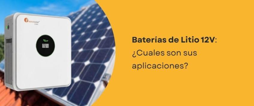 Baterías de Litio 24V: ¿Cuáles son sus aplicaciones?