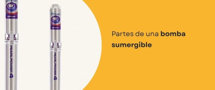Partes de una bomba sumergible