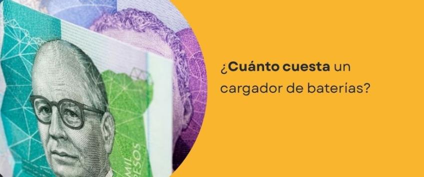 ¿Cuánto cuesta un cargador de baterías?