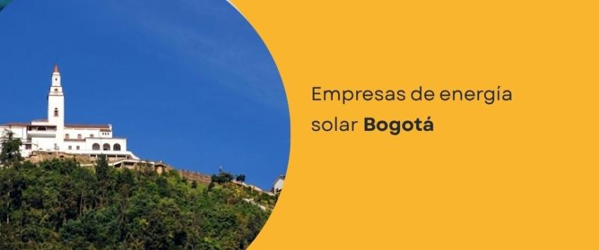 Empresas de energía solar Bogotá