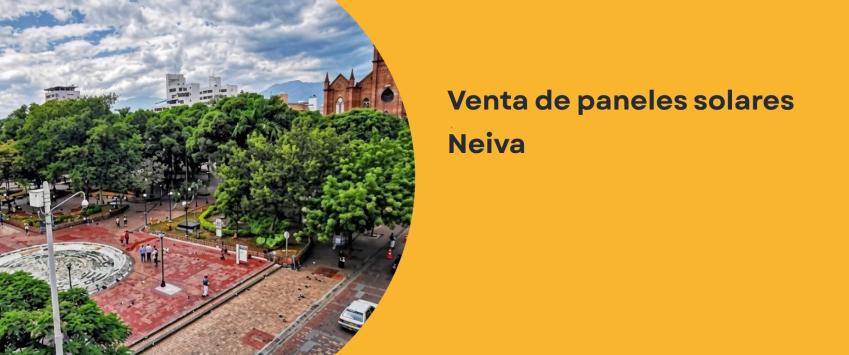 Venta de paneles solares Neiva