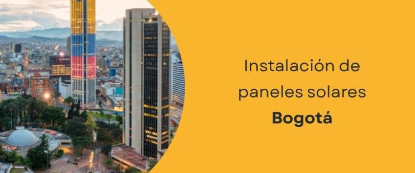 Instalación de paneles solares Bogotá