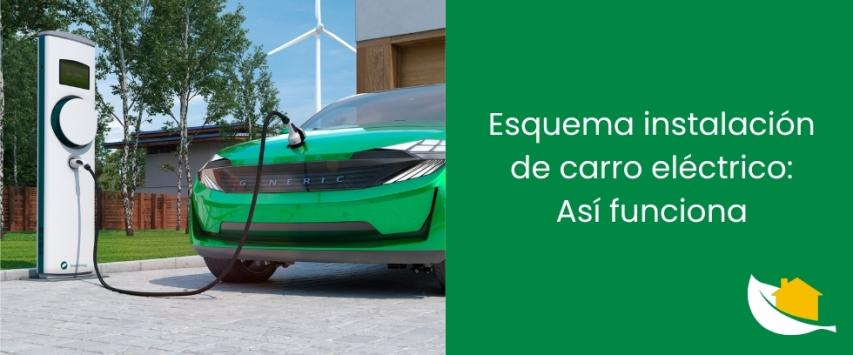 Esquema instalación de carro eléctrico: Así funciona