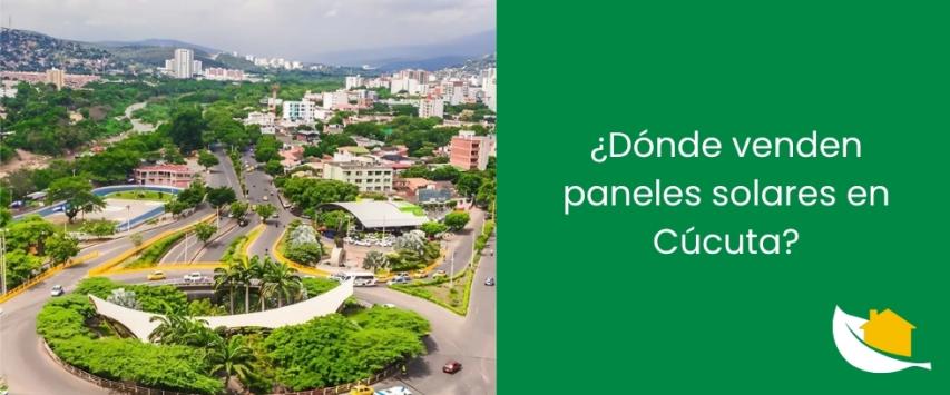 ¿Dónde venden paneles solares en Cúcuta?
