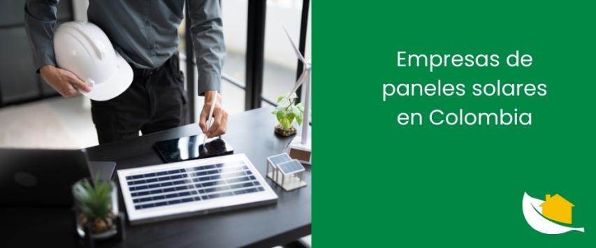Empresas de paneles solares en Colombia