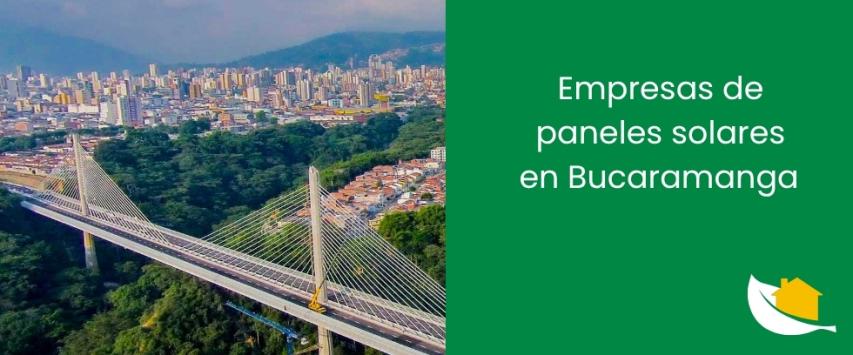 Empresas de paneles solares en Bucaramanga