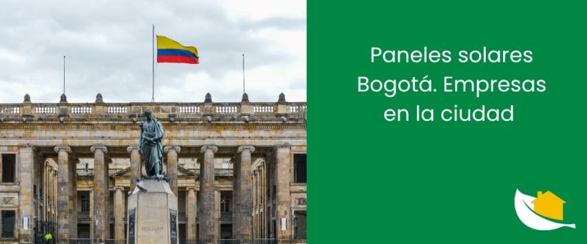 Paneles solares Bogotá. Empresas en la ciudad
