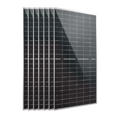 Pack 7 ud paneles solares Bogotá Bifacial 710W N-Type Tensite