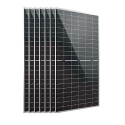 Pack 7 ud paneles solares Colombia Bifacial 610W N-Type Tensite