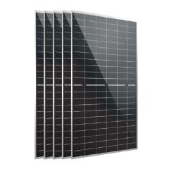 Pack 5 ud paneles solares para casa Bifacial 610W N-Type Tensite