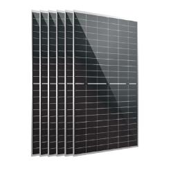 Pack 6 ud paneles solares para casa Bifacial 610W N-Type Tensite