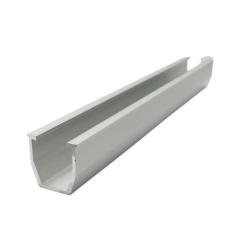 Mini Riel de 0.25m Aluminio Anodizado