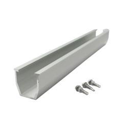 Mini Riel de 0.25m Aluminio Anodizado