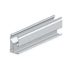 Riel de 4.8m Aluminio Anodizado