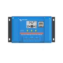Controlador Carga PWM LCD USB 12/24V 10A Victron Energy