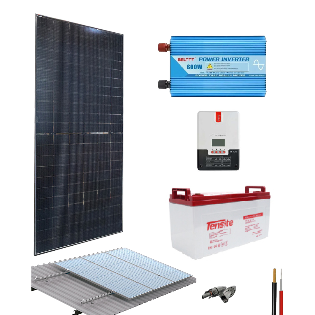 Kit Solar GEL 12V 2170Wh/dia