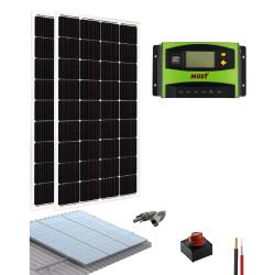 Kit Solar Iluminación 1680W/día con Batería