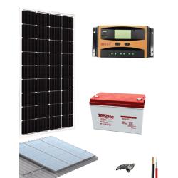 Kit Panel Solar Remolque 840W/día con batería