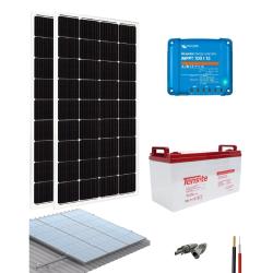 Kit Solar Basico 1300Wh/dia 12V