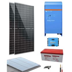 Kit Paneles Solares para casa 12V 4270Whdia con Batería de GEL