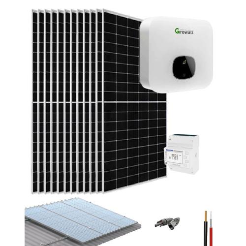 Kit de paneles solares para planta solar 6000W 20000Whdía