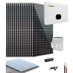 Kit Solar OnGrid 10000W 39040Whdía Growatt MID