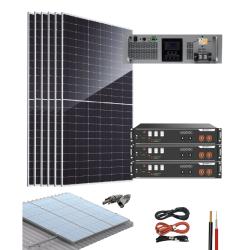 Kit Sistemas Fotovoltaicos Casas Aisladas Campo 3000W 13176Wh/día PHVolt