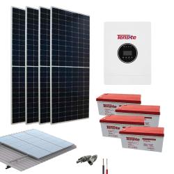 Kit para Planta Solar fotovoltaica Aislada para Casa Campestre 5000W 48V 8540Wh/dia