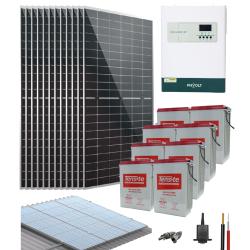 Kit Solar Aislado 9000W 48V 25620Wh/día