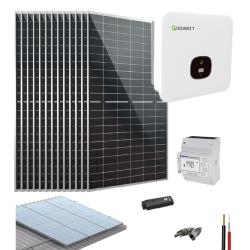 Kit Solar On grid 10000W 39760Wh/dia Growatt MIN