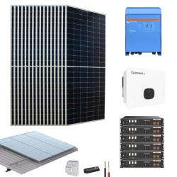 Kit Solar Hibrido de 76860W/dia Growatt y Ph Volt