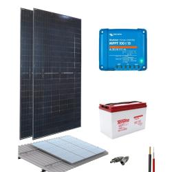 Kit de paneles solares sin inversor aislado 4270W/día DC Victron