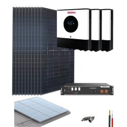 Kit aislado 24850Wh/día Felicity solar