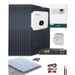 Kit Solar Hibrido de 38430 W/dia Growatt y Ph Volt