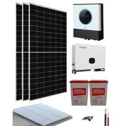Kit Solar Hibrido 36KW 121600Wh/dia Growatt-Axpert