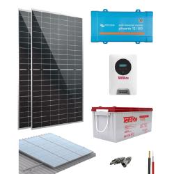 Kit Aislado 4340Wh/día Victron y Tensite