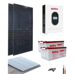 Kit Solar para Planta Solar Aislada 2000W 24V Tensite 4970Wh/día