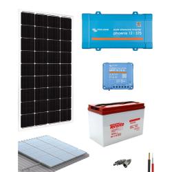 Kit Aislado 840Wh/día 375W 12V Victron