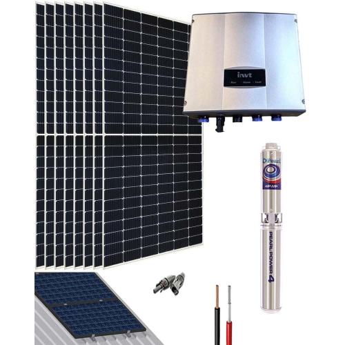 Kit Bombeo Solar Sumergible 220V Hasta 2HP