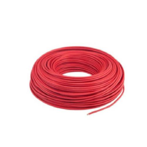 Rollo Cable Unifilar 6mm2 500m rojo