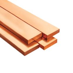 Platina de Cobre 5mm x 50mm 500A x 50cm