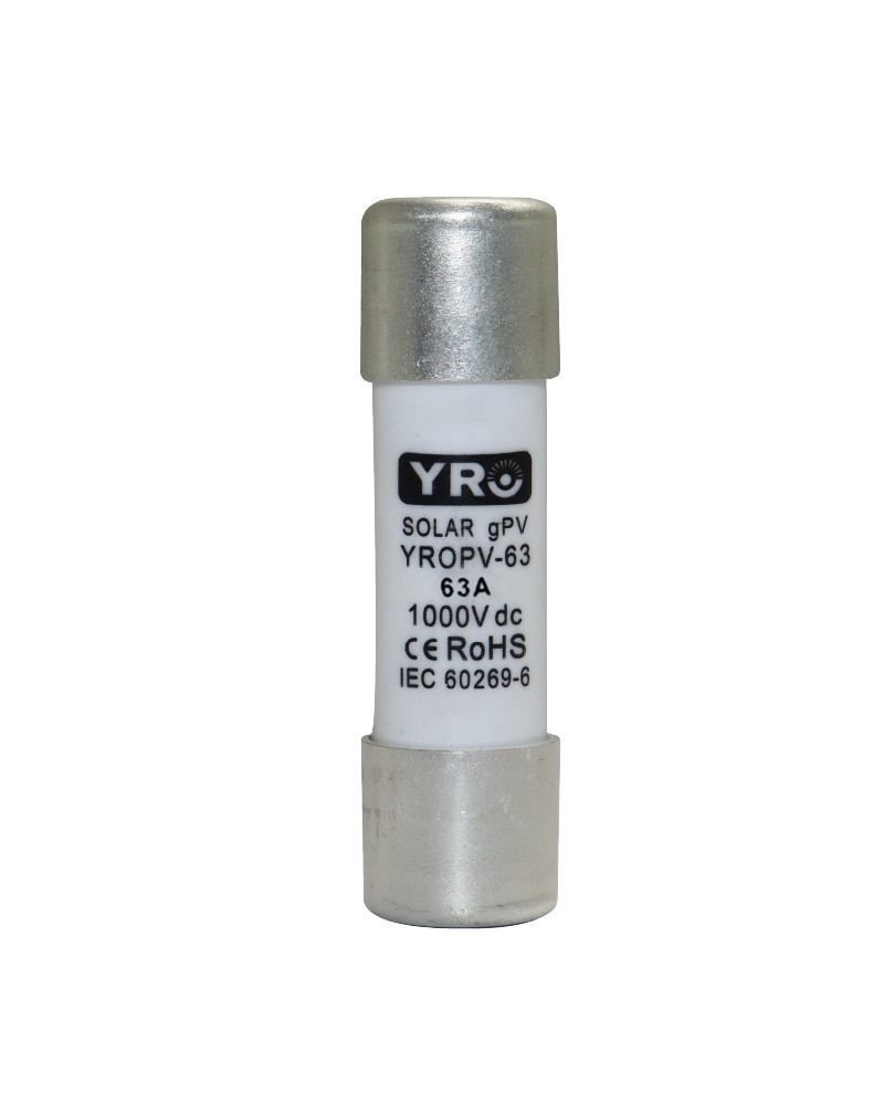 Fusible DC 63A 14x51 1000V YRO