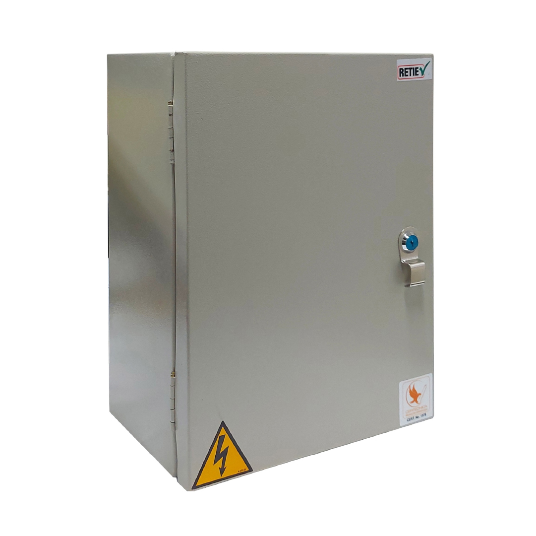 Caja de Proteccion Metalica IP55 para Interior 80x60x30