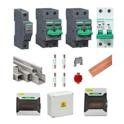 Kit Material Eléctrico Aislado 2 MPPT Bifásico 25A DC y 63A AC