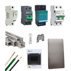 Kit Material Eléctrico 6KW/220VAC Protección MPPT 32A