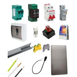 Kit Material Eléctrico 4KW  220VAC Protección MPPT 63A